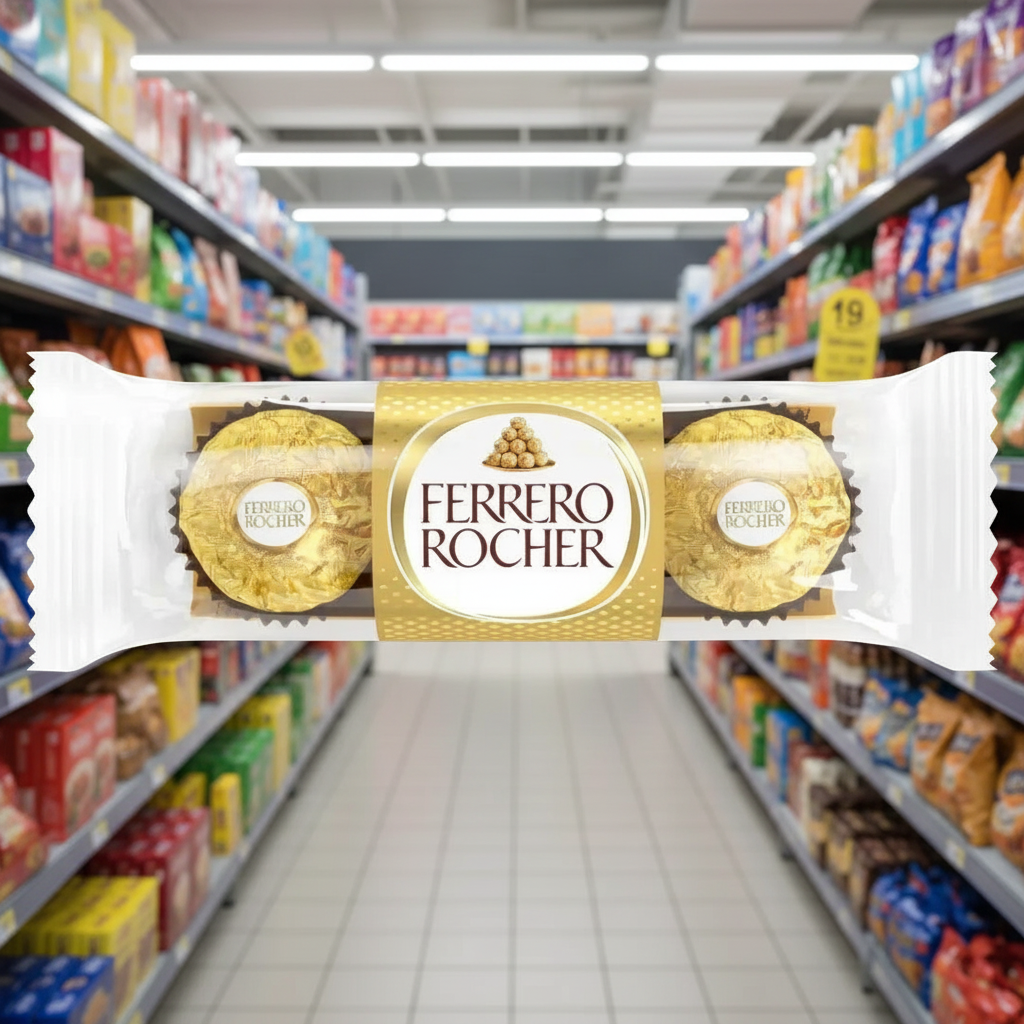 16 x Ferrero Rocher Chocolate Pralines Treat Pack 3 Pieces (37.5G)