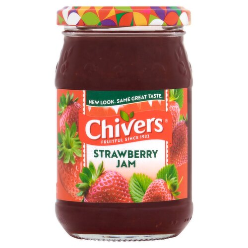12 X Chivers Strawberry Jam - 340G
