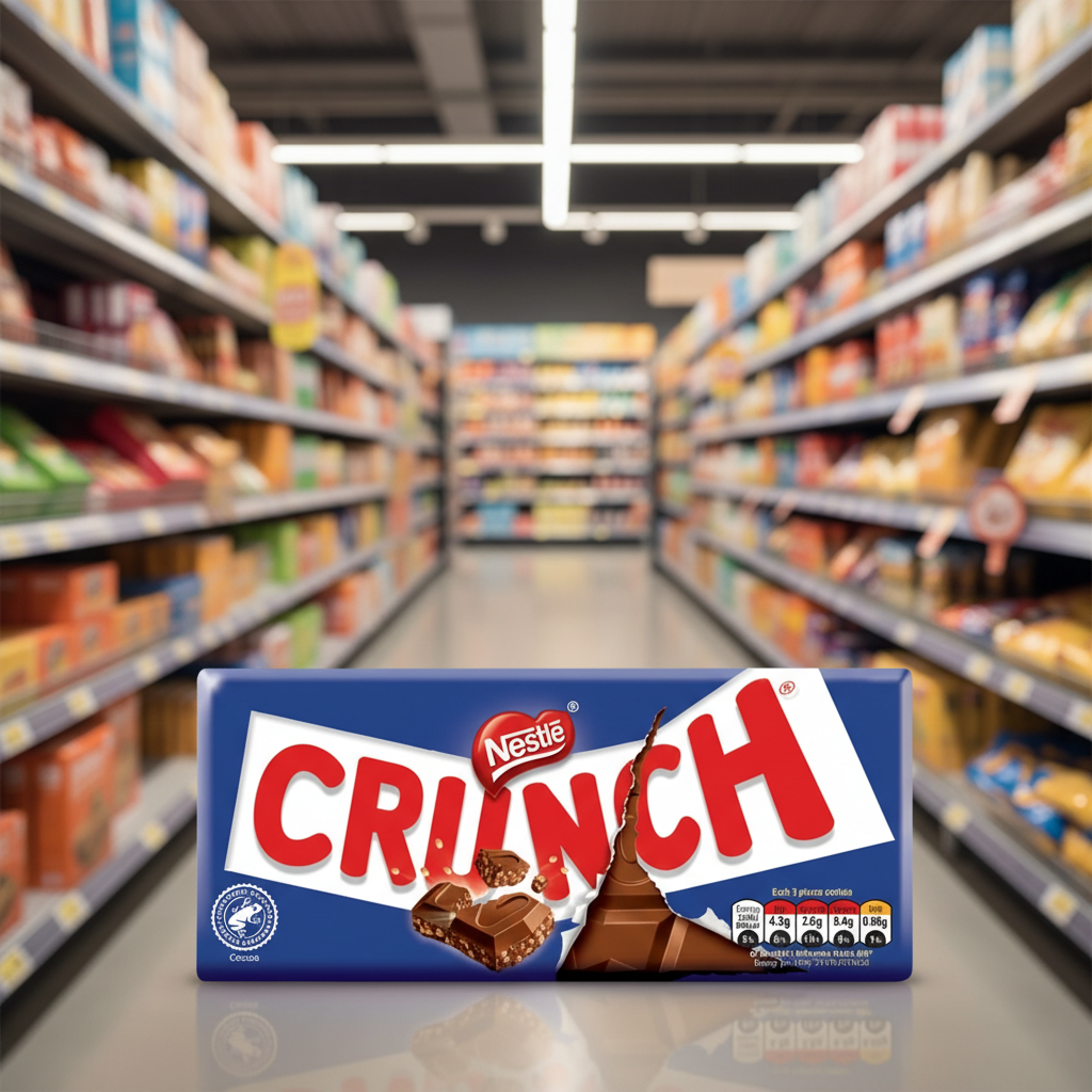 20 x Nestle Crunch Bar - 100GM