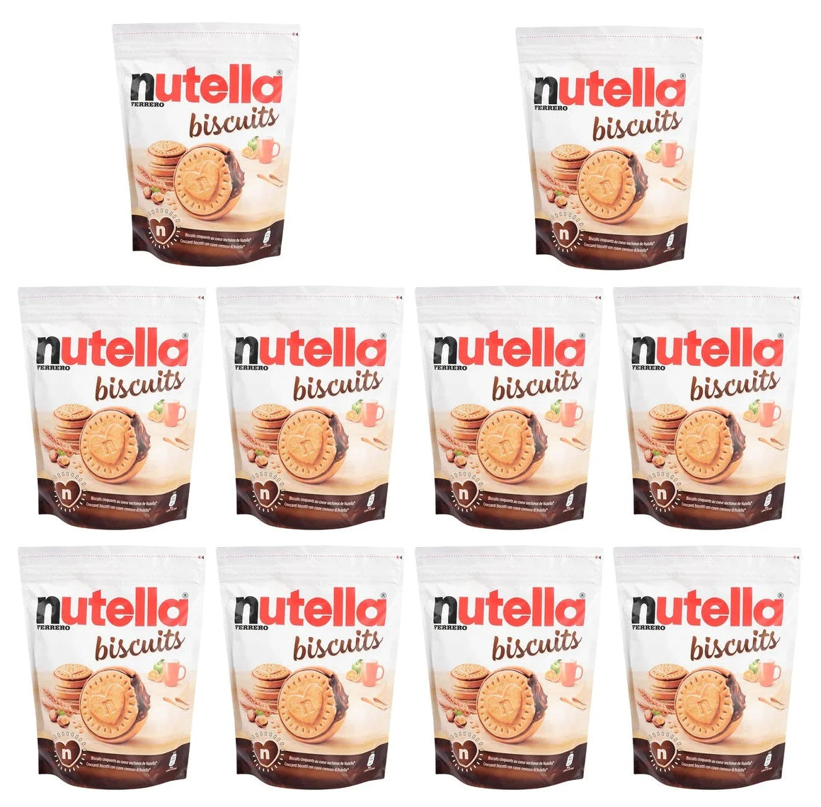 10 x Nutella Biscuits - 276GM