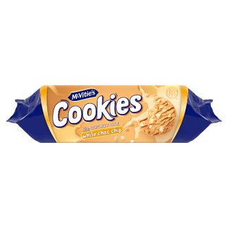 12 x Mcvities White Choc Chip Cookies - 150GM