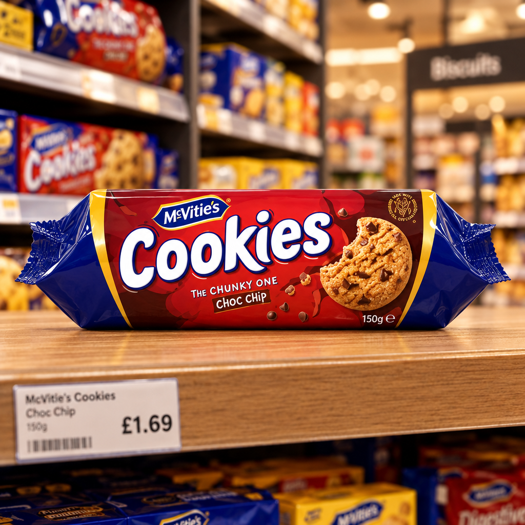 12 x Mcvities Choc Chip Cookies - 150GM