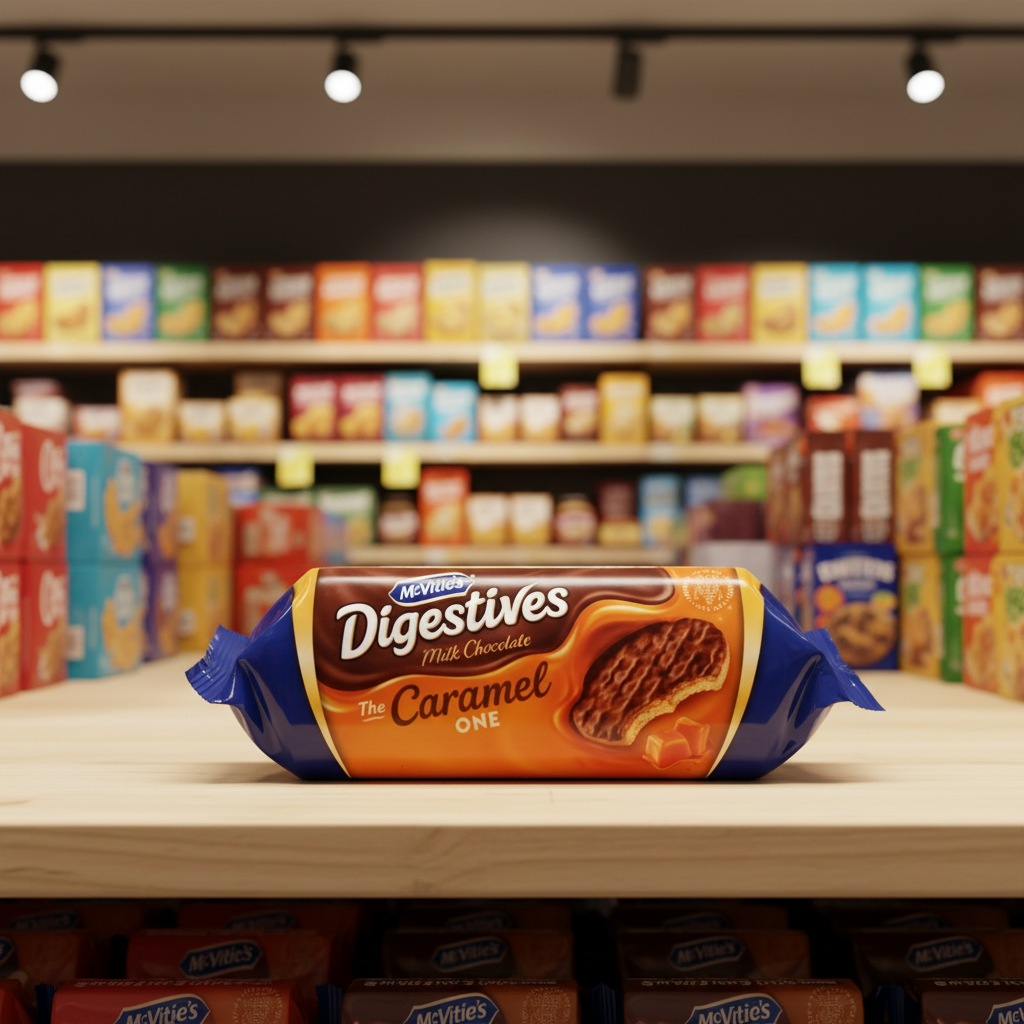 12 x Mcvities Caramel Digestives - 250GM