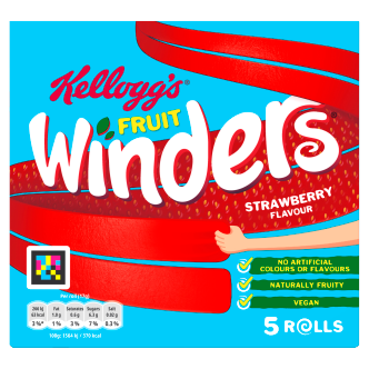 Fruit Winders Strawberry 5Pk 17GM