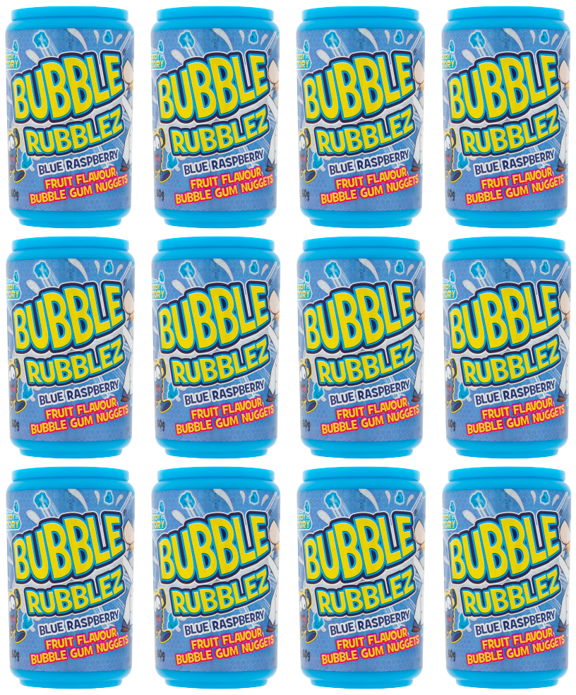 12 x Bubble Rubblez - 60G