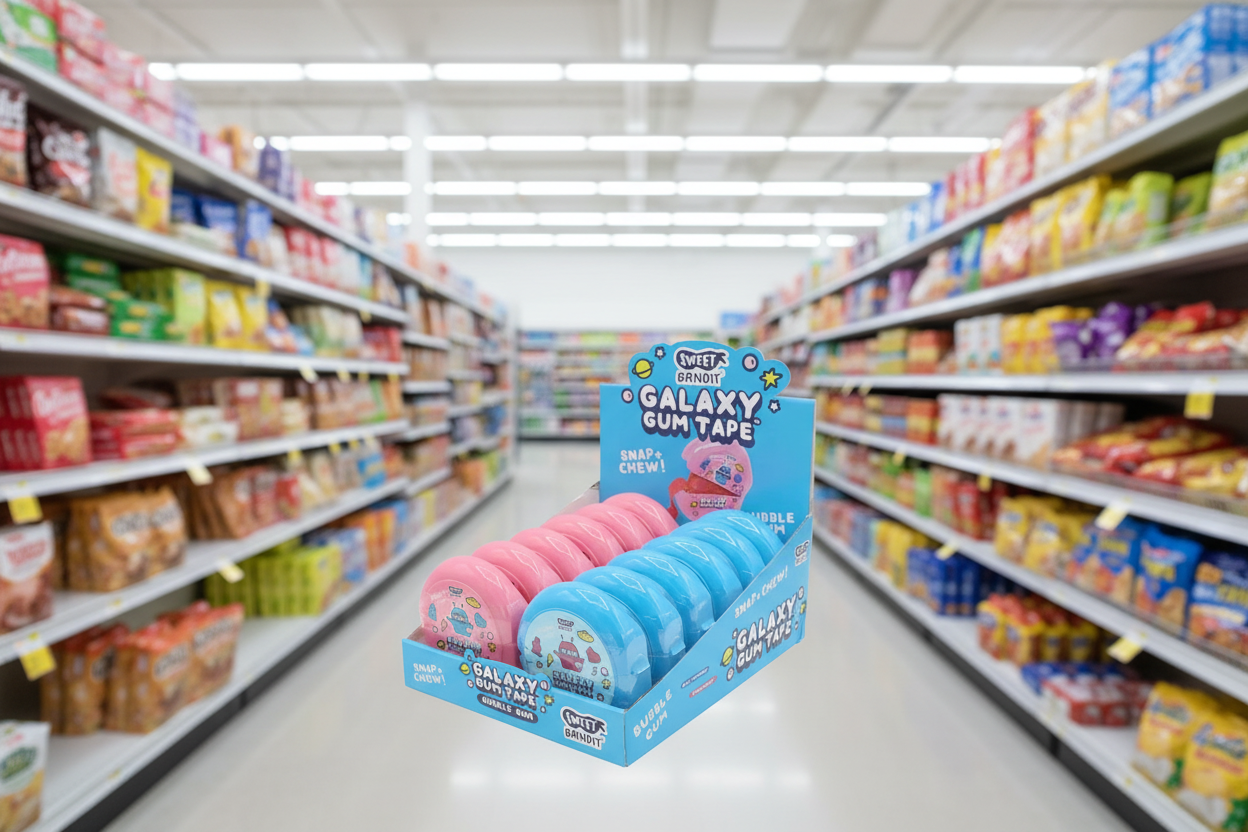 12 x Galaxy Gum Tape - 58G