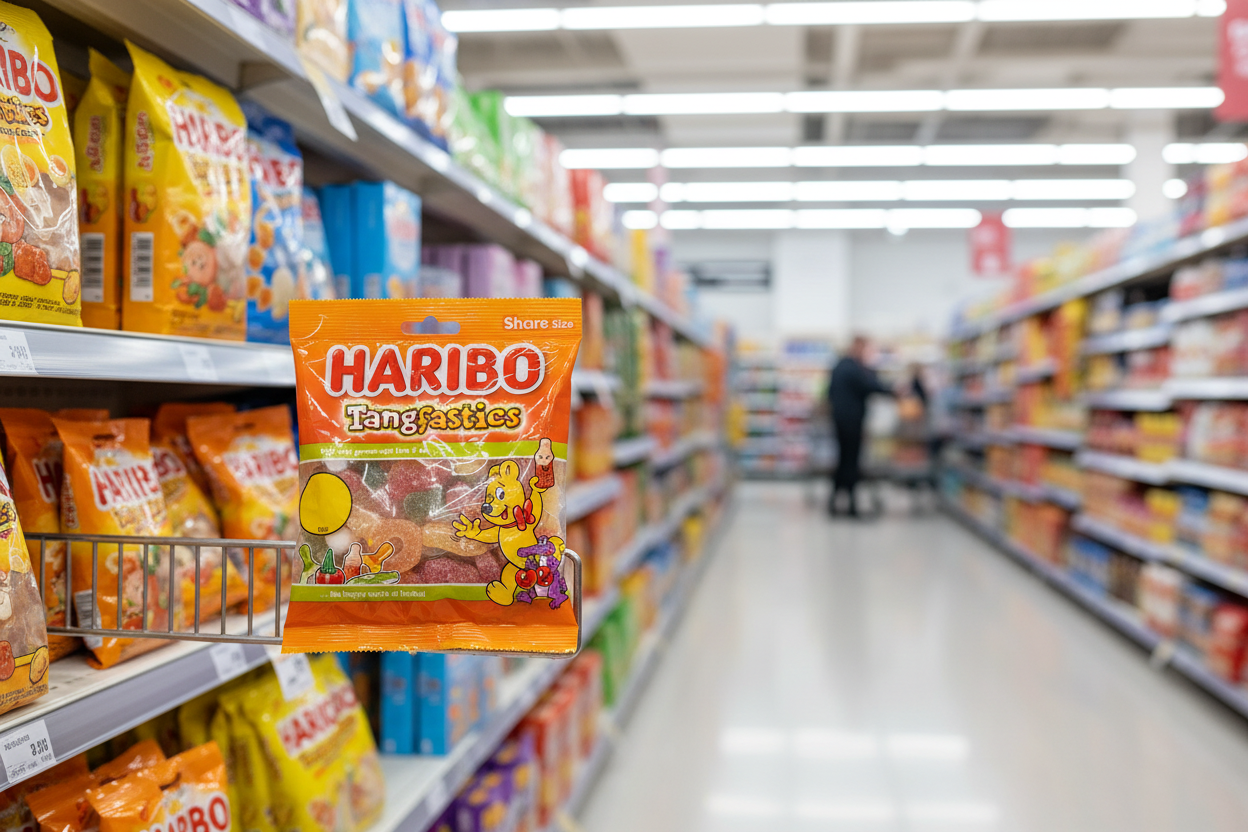 30 x Haribo Tangfastics - 140GM
