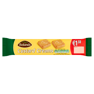 24 x Bolands Custard Creams - 150GM