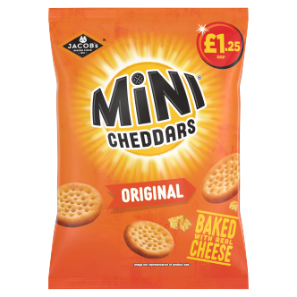 Jacob Mini Cheddars Original 90G