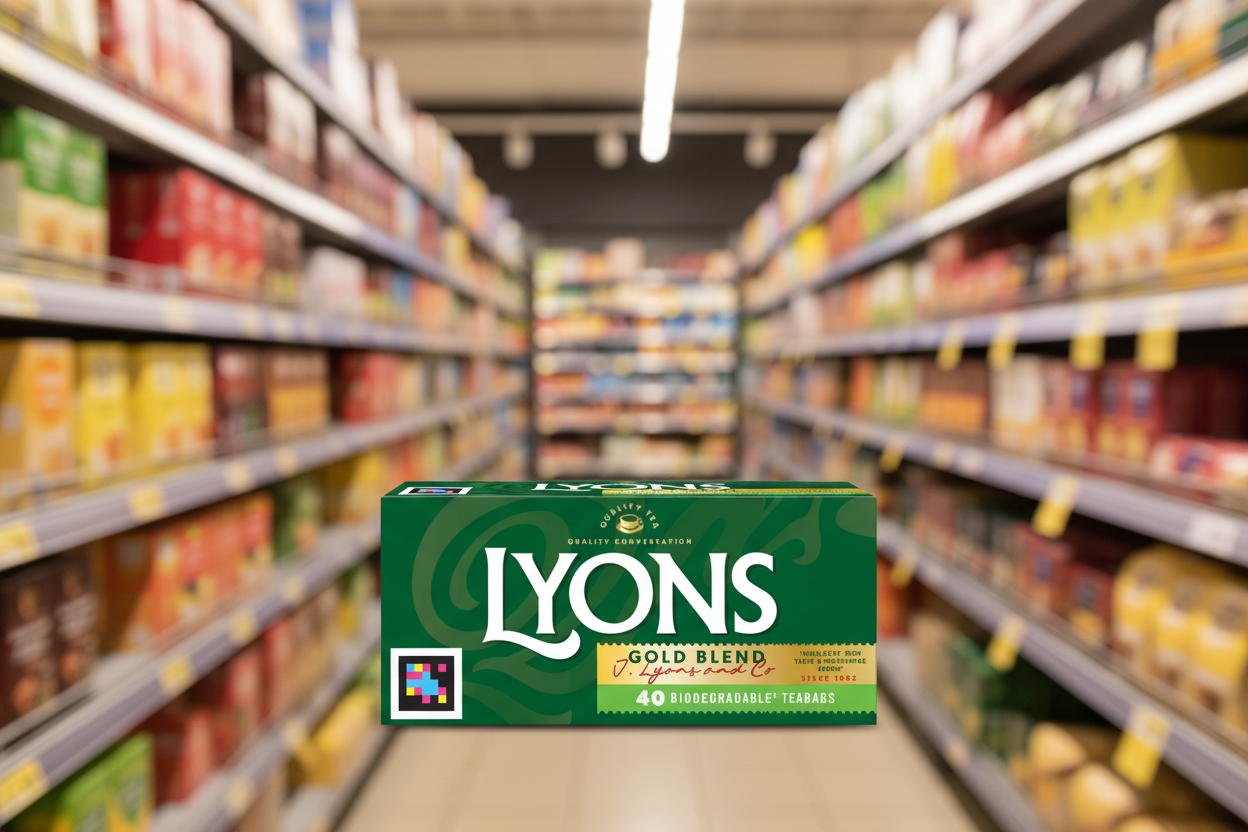 12 x Lyons Tea Gold 40's - 116G