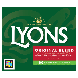 12 x Lyons Tea Original 80's - 232G