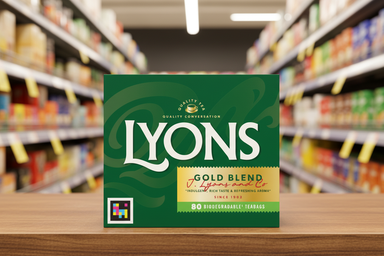 12 x Lyons Tea Gold 80's - 232G