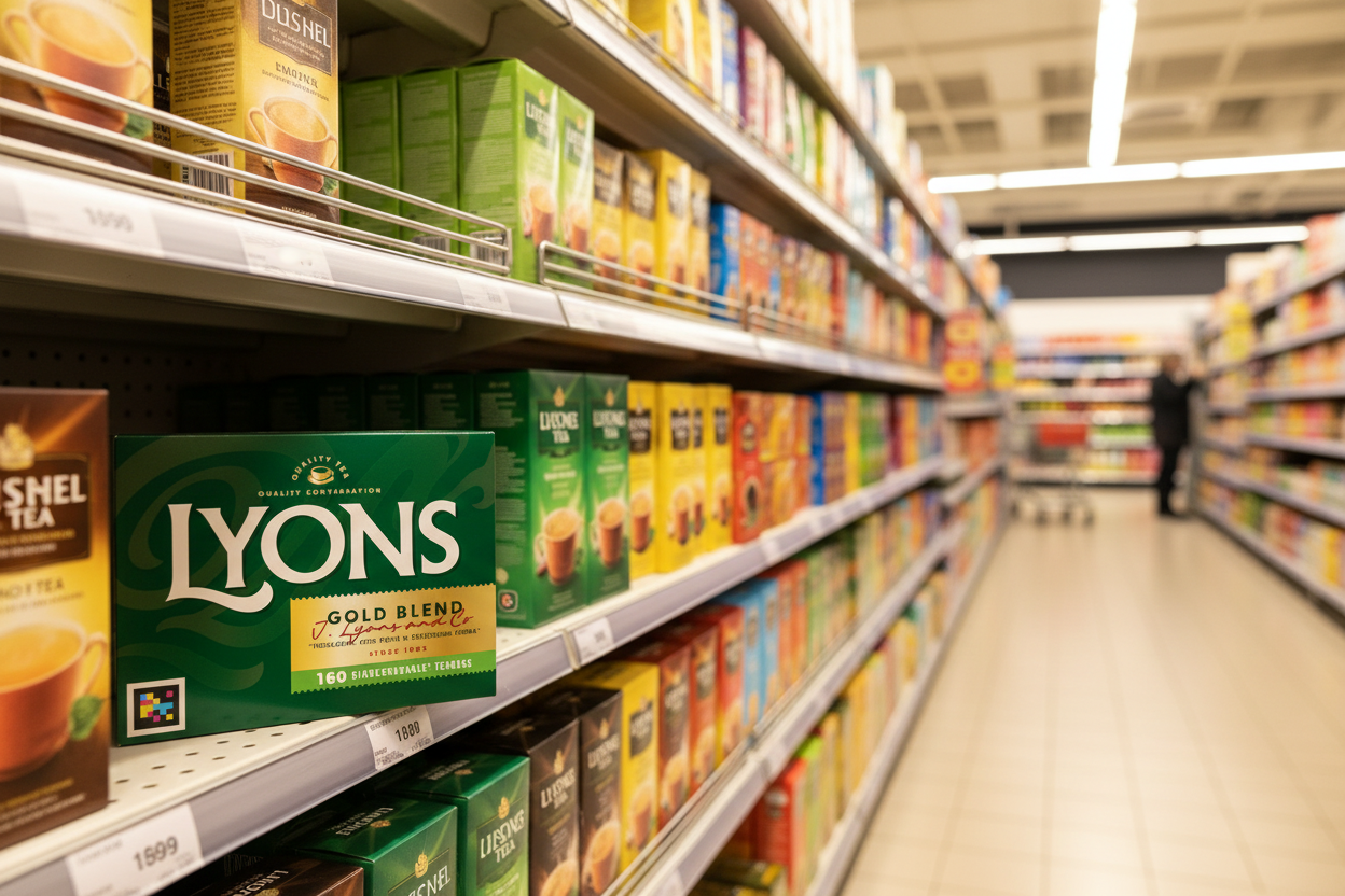 8 x Lyons Tea Gold 160's - 464G