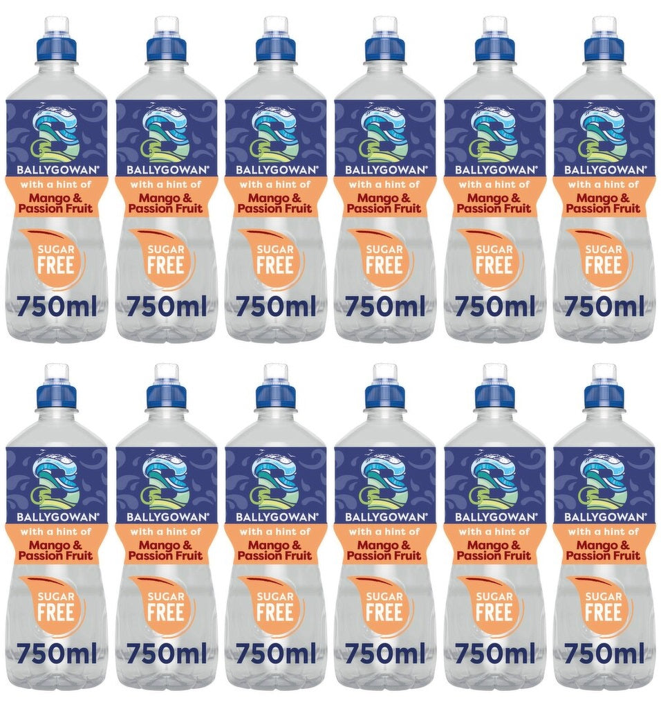 12 x Ballygowan With A Hint Of Mango & Passion Fruit 750Ml