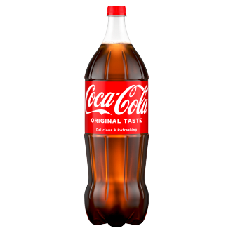 8 x Coca Cola Original Bottle - 2LTR