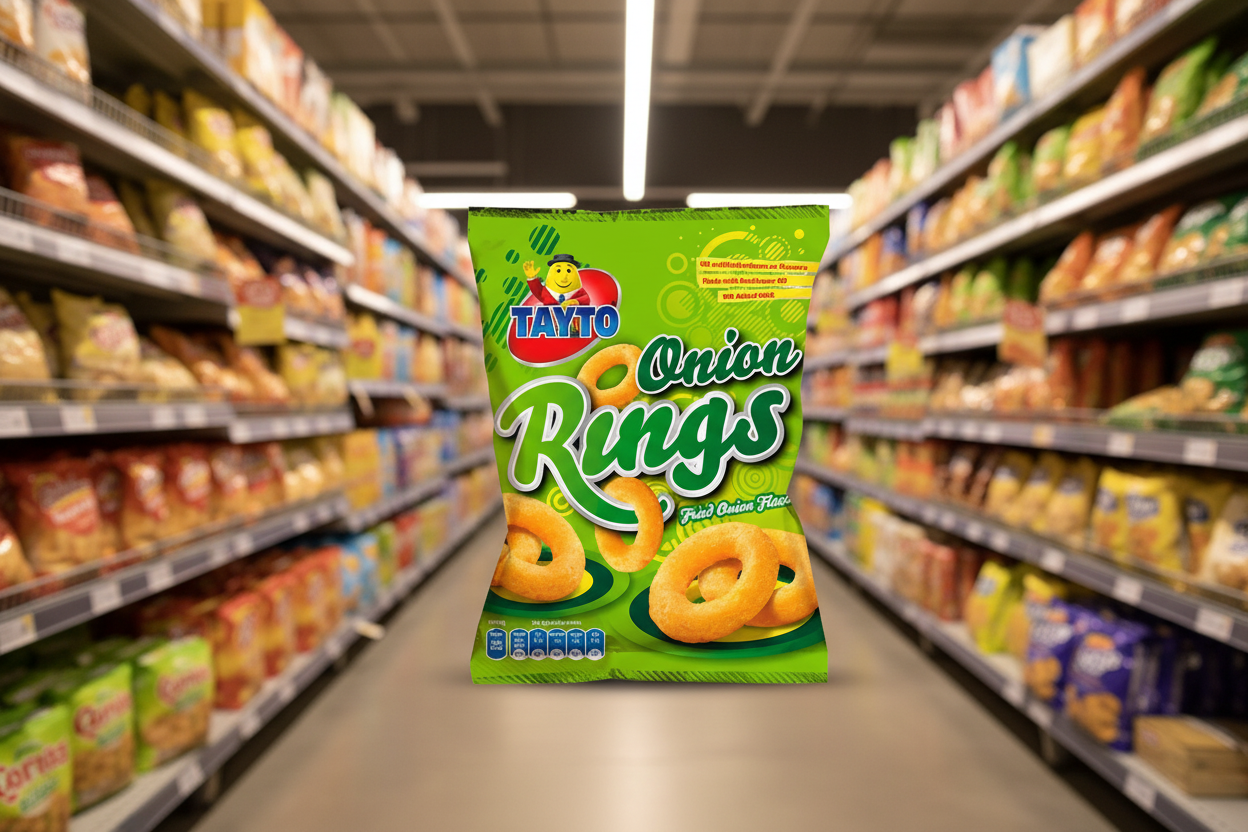 32 x Tayto Fried Onion Flavour Onion Ring 40G