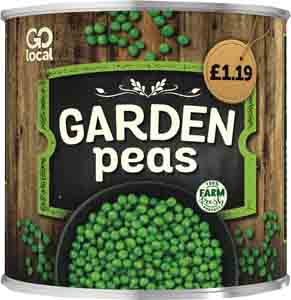 12 X Go Local Garden Peas - 560G