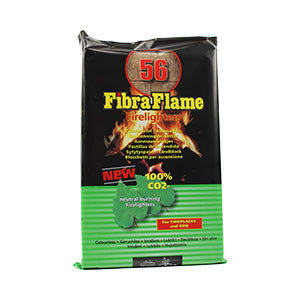 12 x Fibra Flame Eco Firelighters - 56 PACK