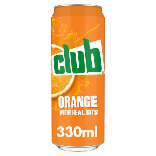 24 x Club Orange Can 330Ml