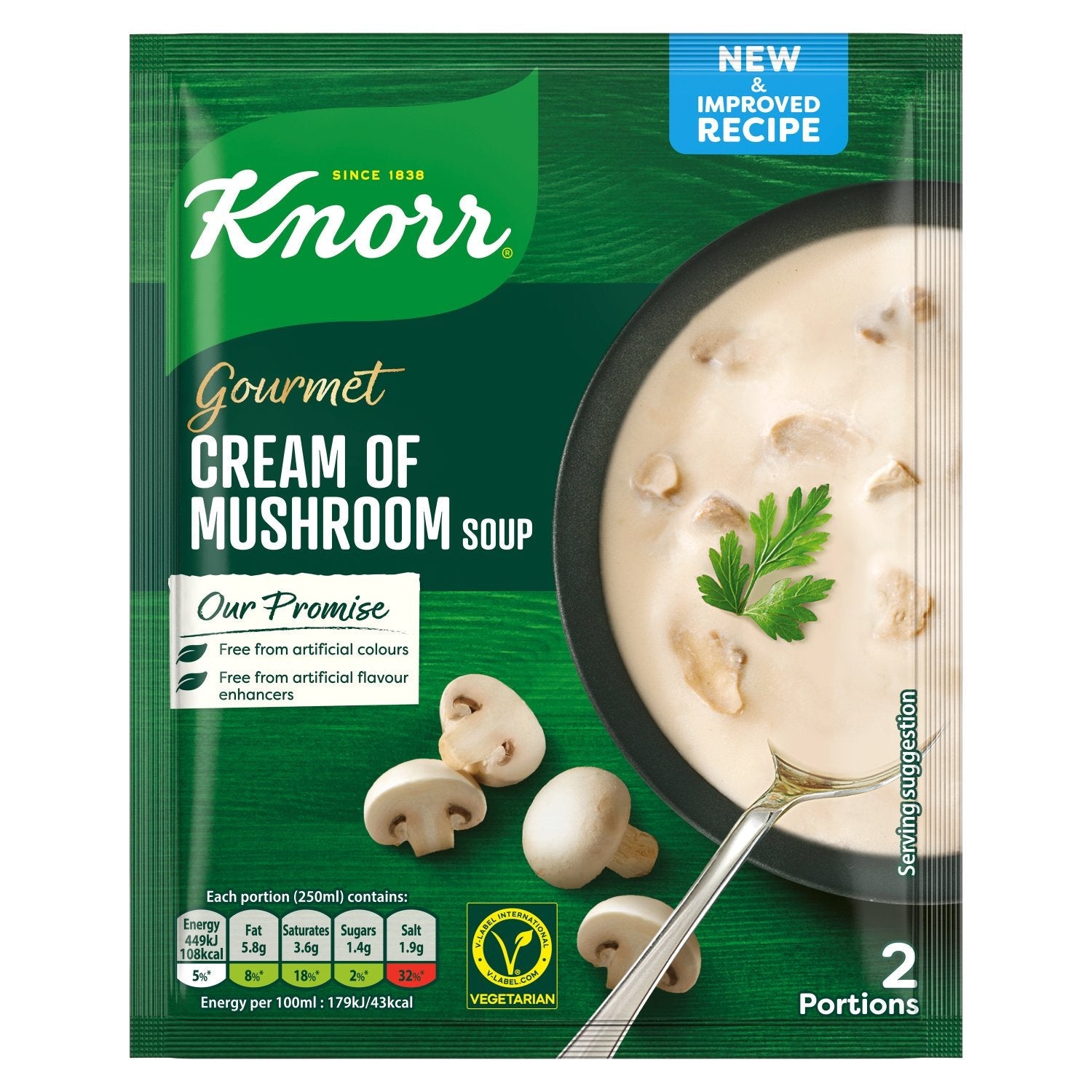 Knorr Cream Of Mushroom Soup 48G