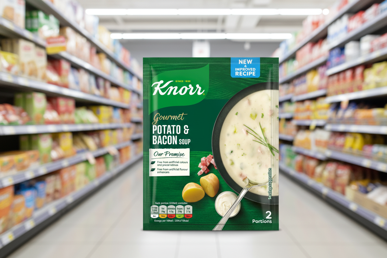 8 x Knorr Potato & Bacon Soup 70G