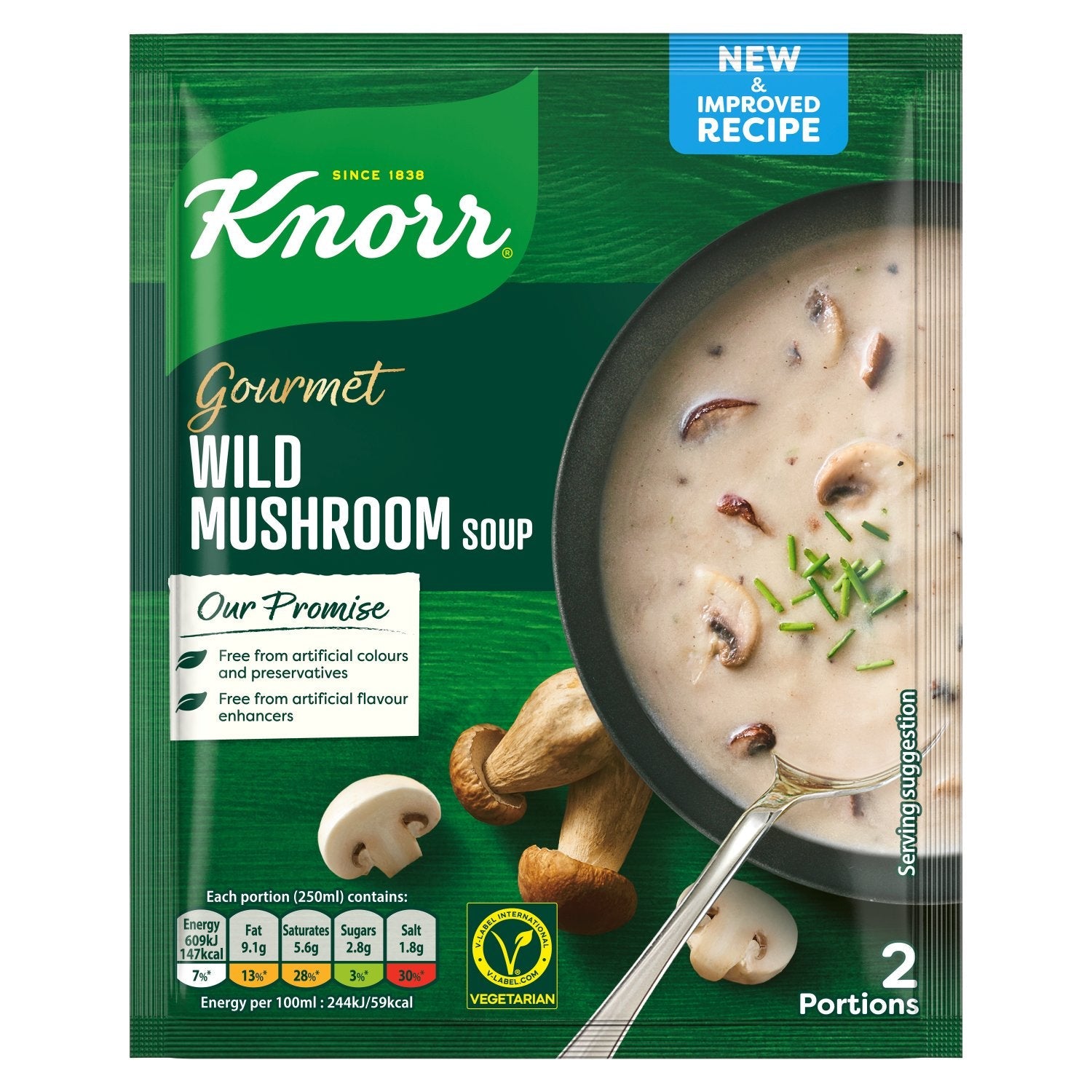 Knorr Gourmet Wild Mushroom Soup 61G