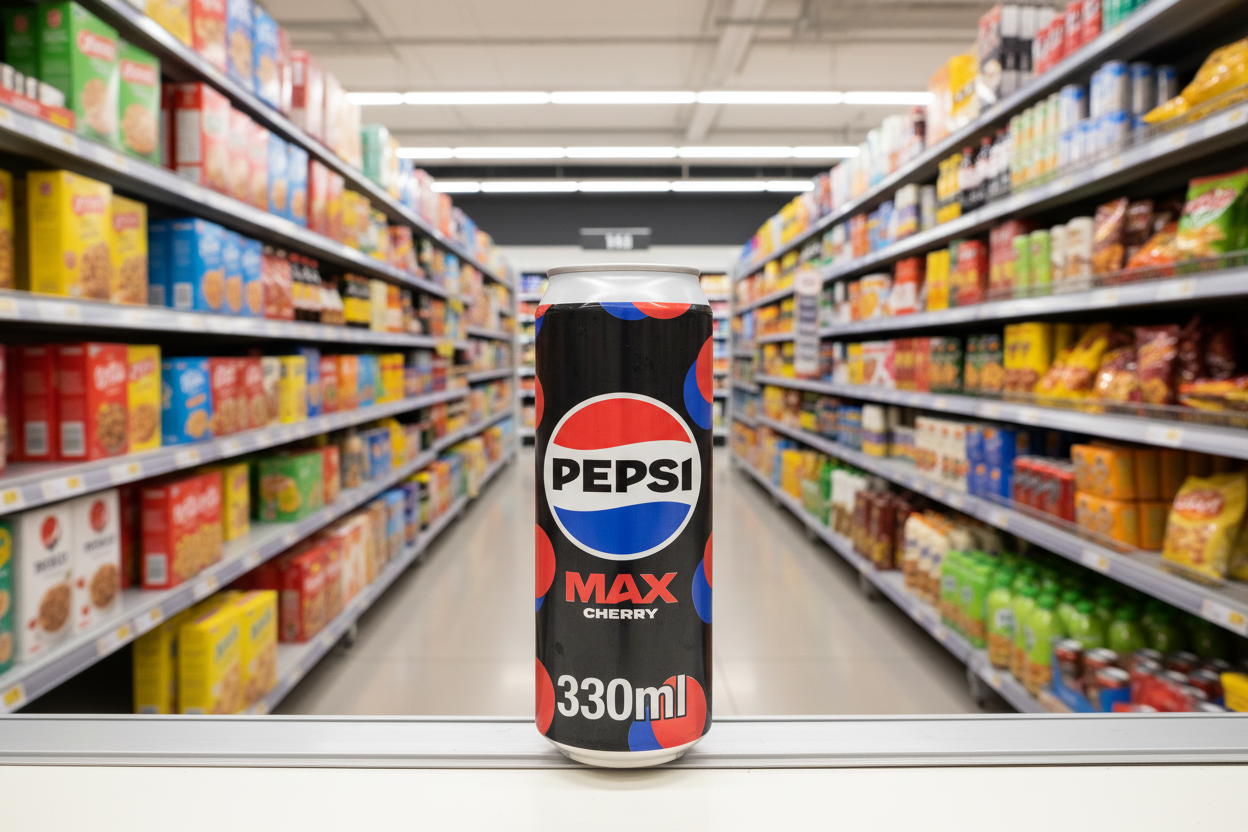 24 x Pepsi Max Cherry 330Ml