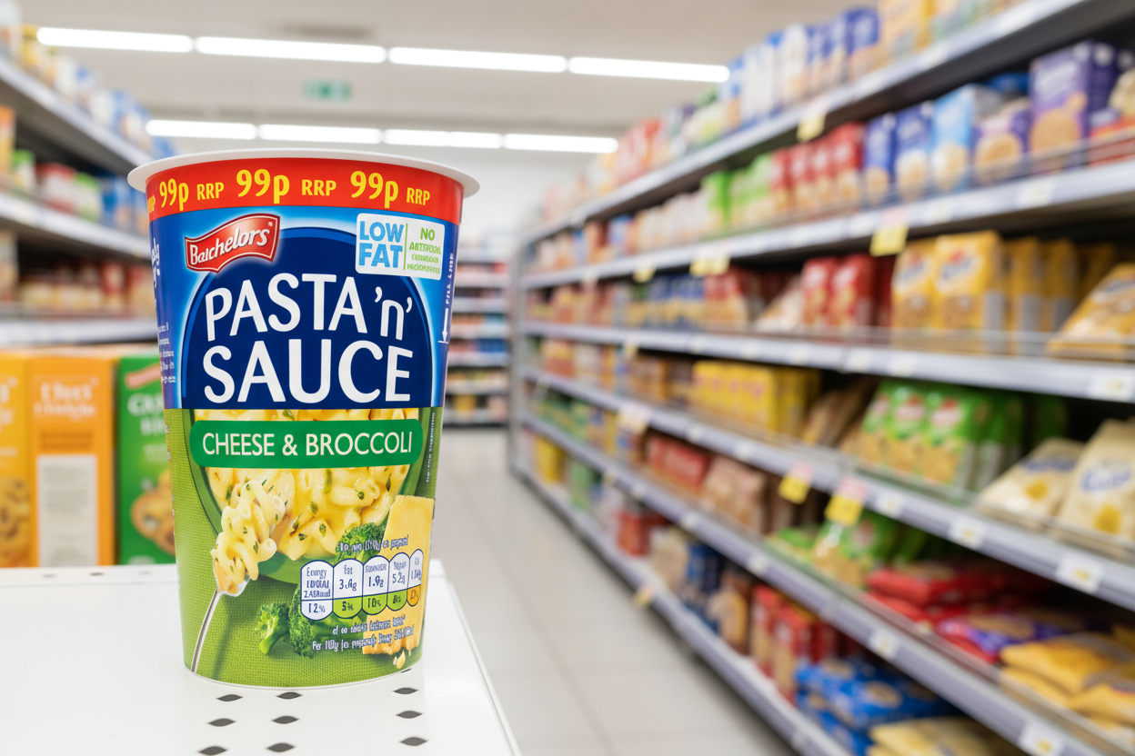 6 X Batchelors Pasta N Sauce Pot Cheese & Broccoli 65GM