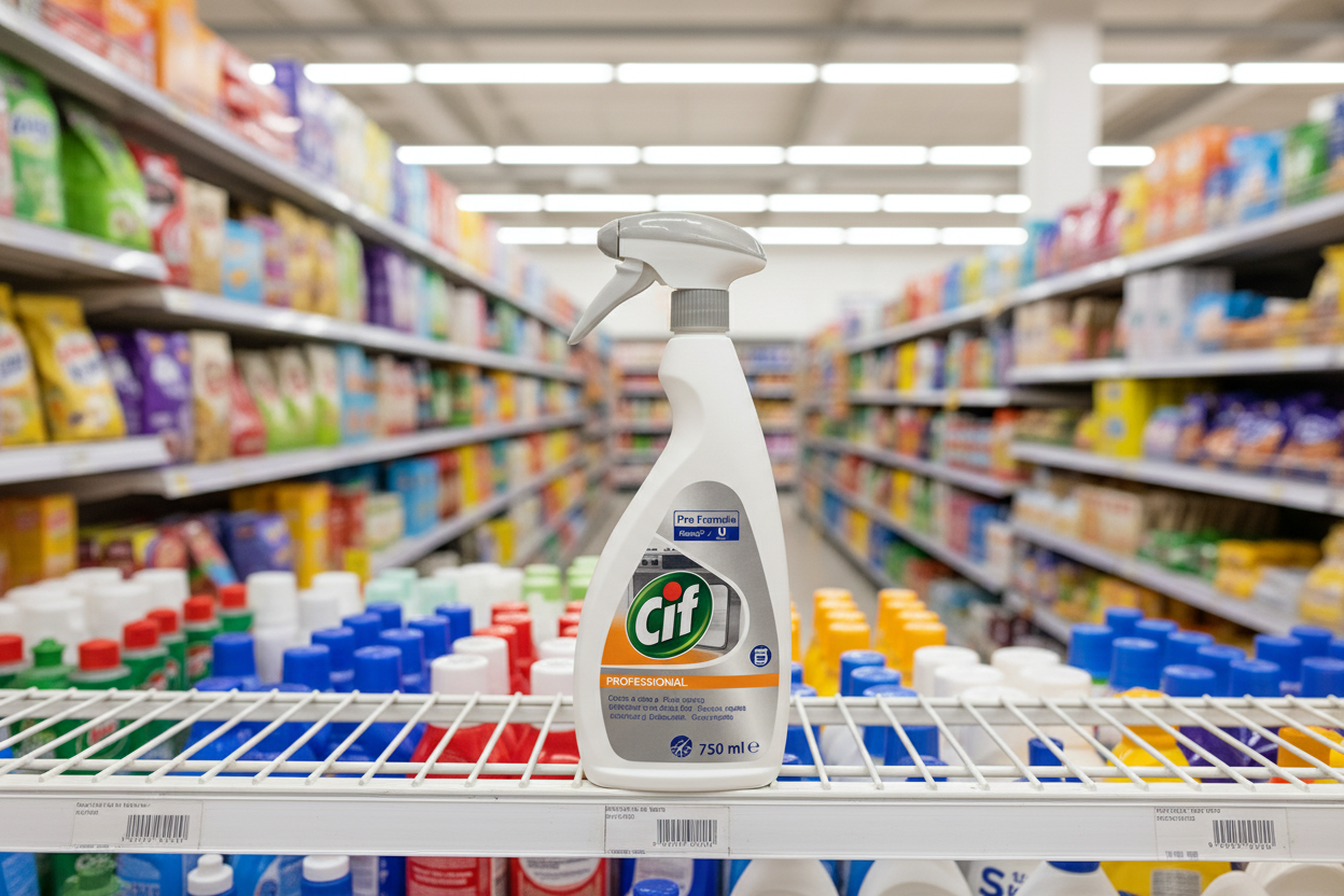 6 x Cif Pro Formula Professional Oven & Grill Cleaner 750Ml