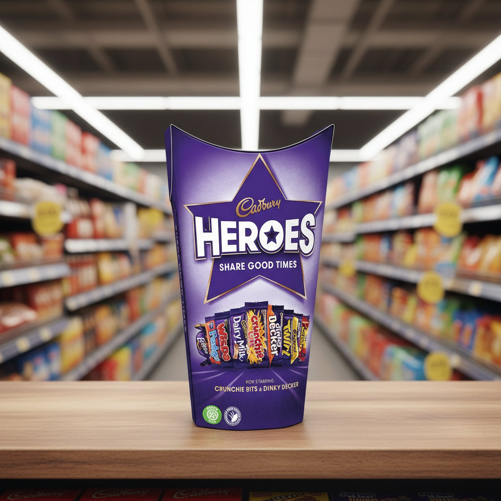 6 x Cadbury Heroes Chocolate Carton 290G