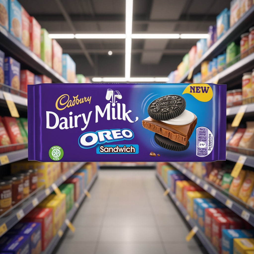 15 x Cadbury Dairy Milk Oreo Sandwich 96G