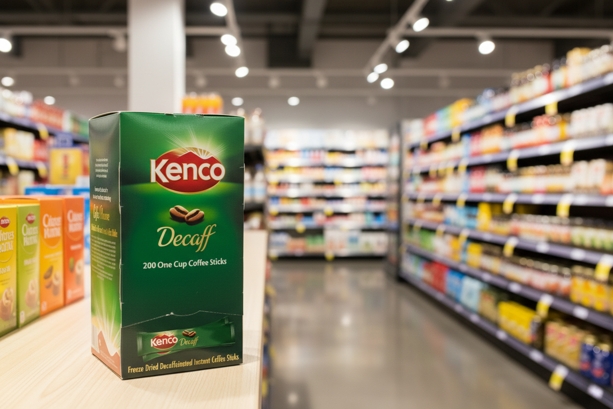 800 x Kenco Decaff Instant Coffee Stickpacks X200