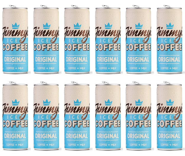 12 x Jimmys Original Iced Coffee 250Ml