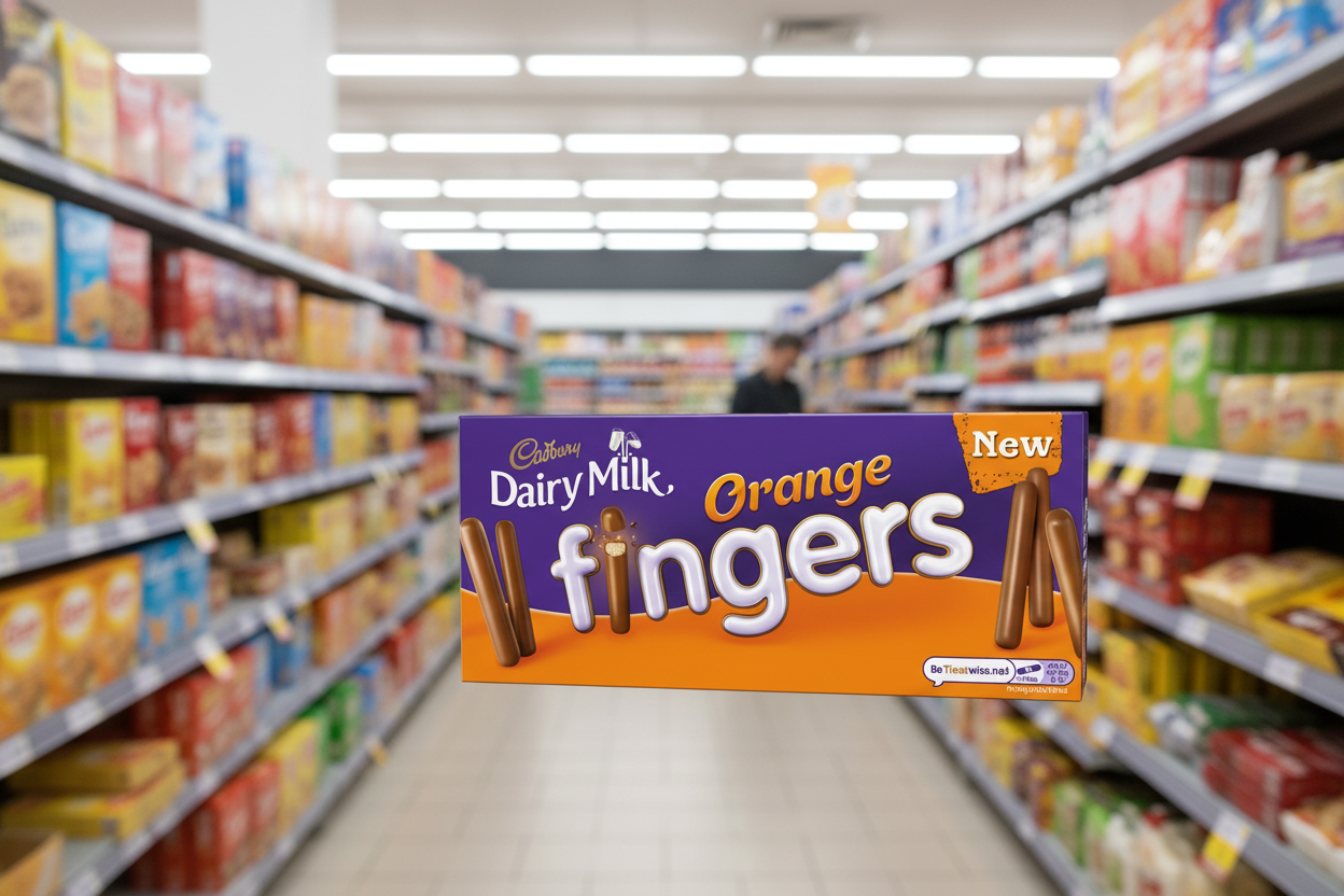 20 x Cadbury Dairy Milk Orange Fingers 114G