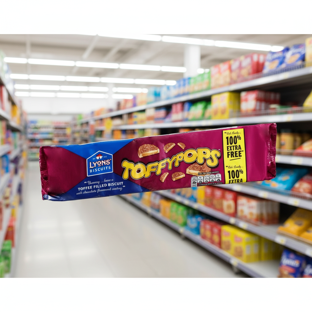 20 x Lyons Biscuits Toffypops 240G