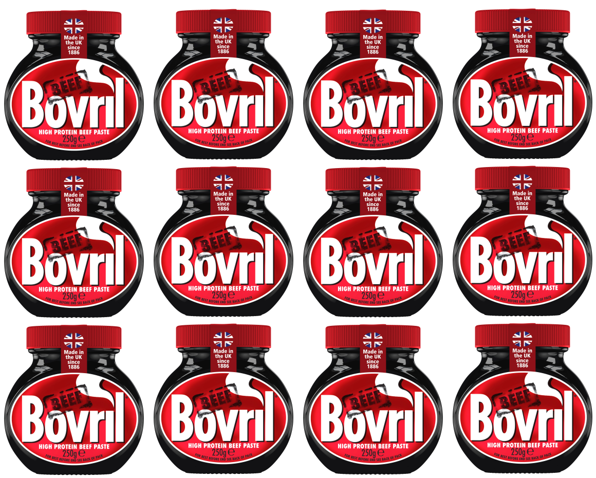 12 x Bovril 250G. - 250Gm