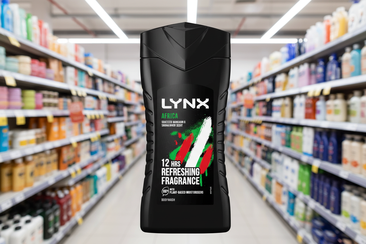 6 x Lynx Shower Gel Africa 225 Ml