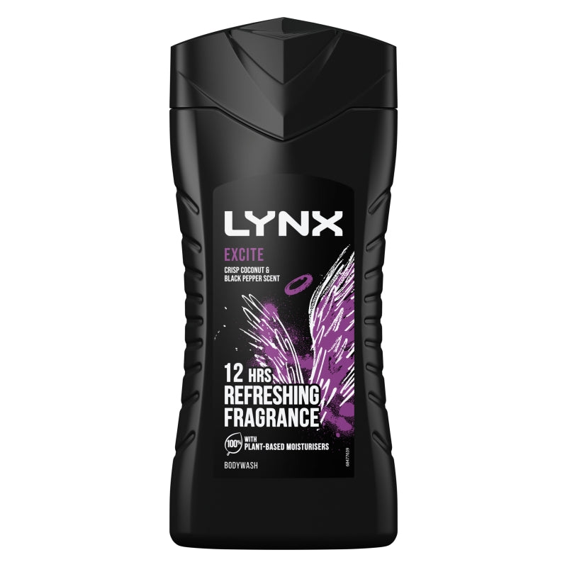 6 x Lynx Lynx Excite Shower Gel Excite 225 Ml