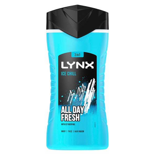 6 x Lynx Lynx Ice Chill Shower Gel Ice Chill 225 Ml