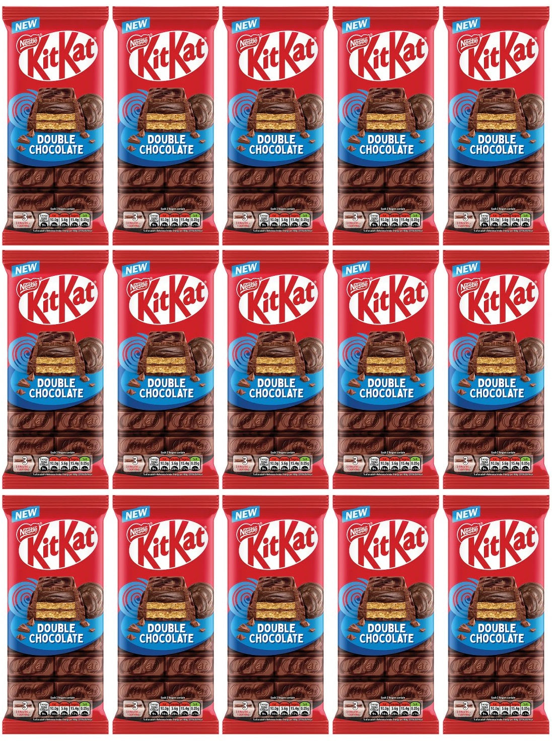 15 x Kit Kat Double Choc Sharing Block - 99GM