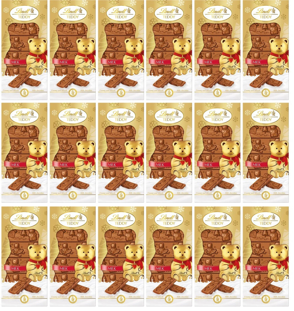 18 x Lindt Teddy Milk Bar - 120GM