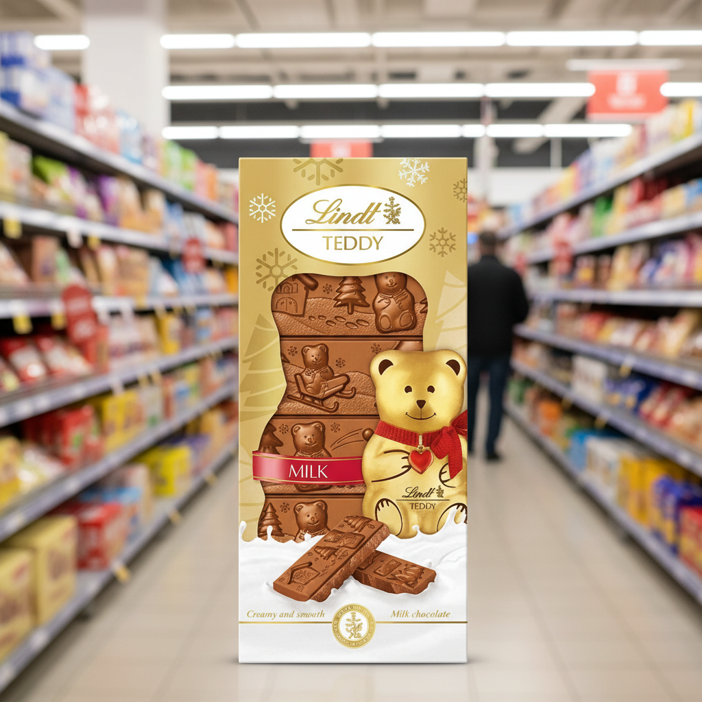 18 x Lindt Teddy Milk Bar - 120GM