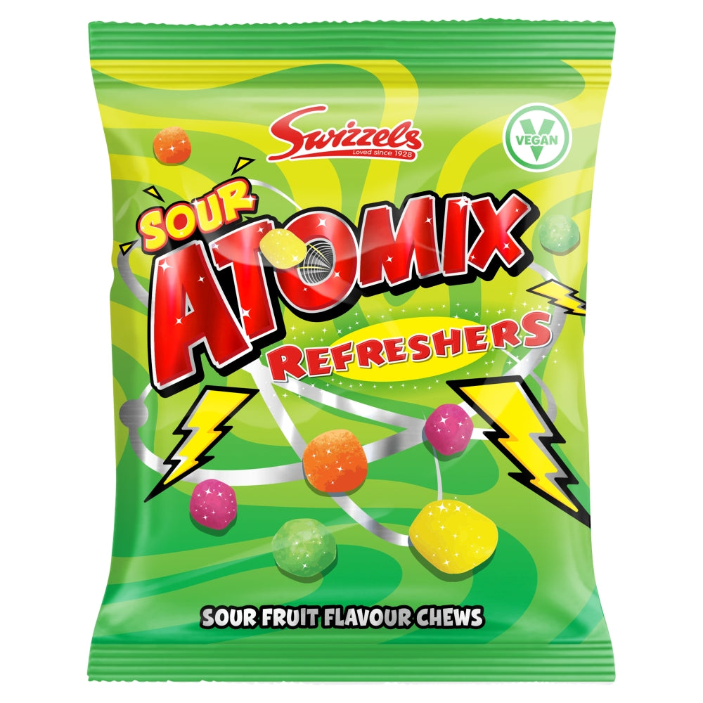 12 X Swizzels Atomix Refreshers - 110Gm