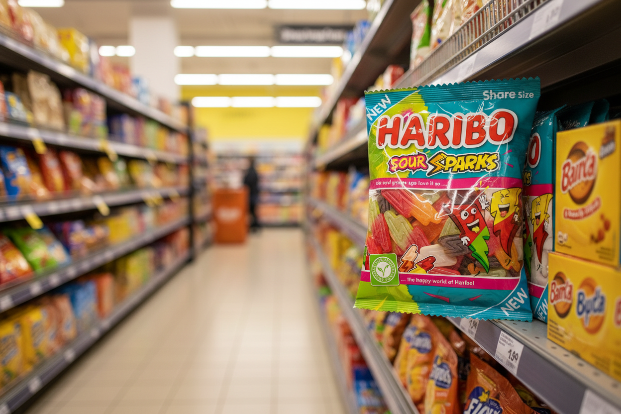 12 x Haribo Sour Sparks 160G