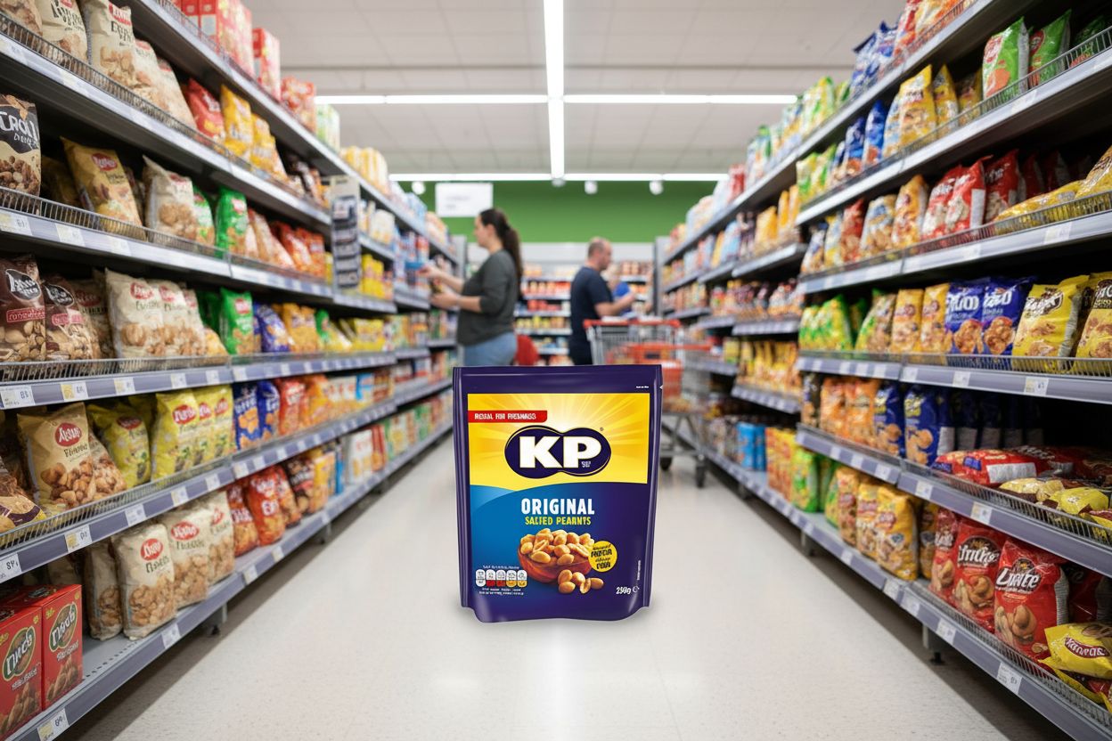 12 x Kp Original Salted Peanuts 250G