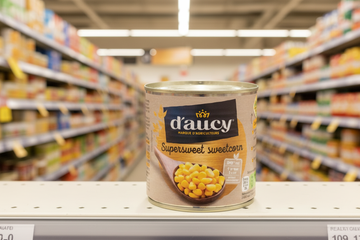 12 x D'Aucy Sweetcorn 326G