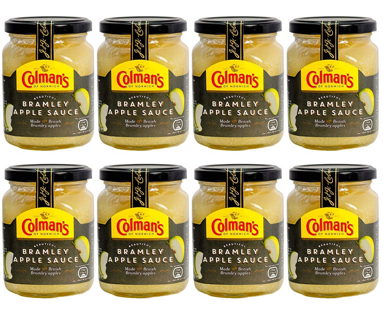 8 x Colman's Sauce Apple 155 Ml
