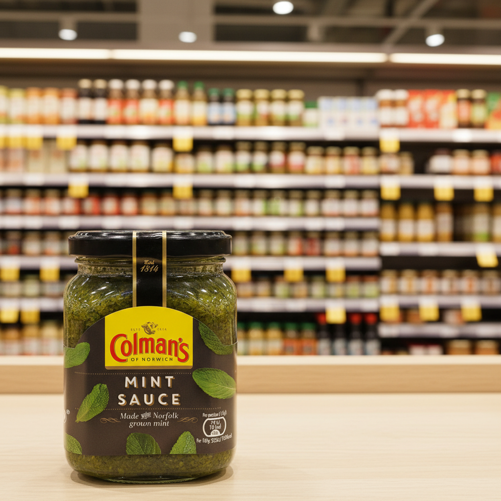 8 x Colman's Sauce Mint 165 G