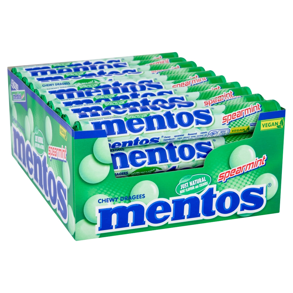 40 x Mentos Spearmint Chewy 37.5G