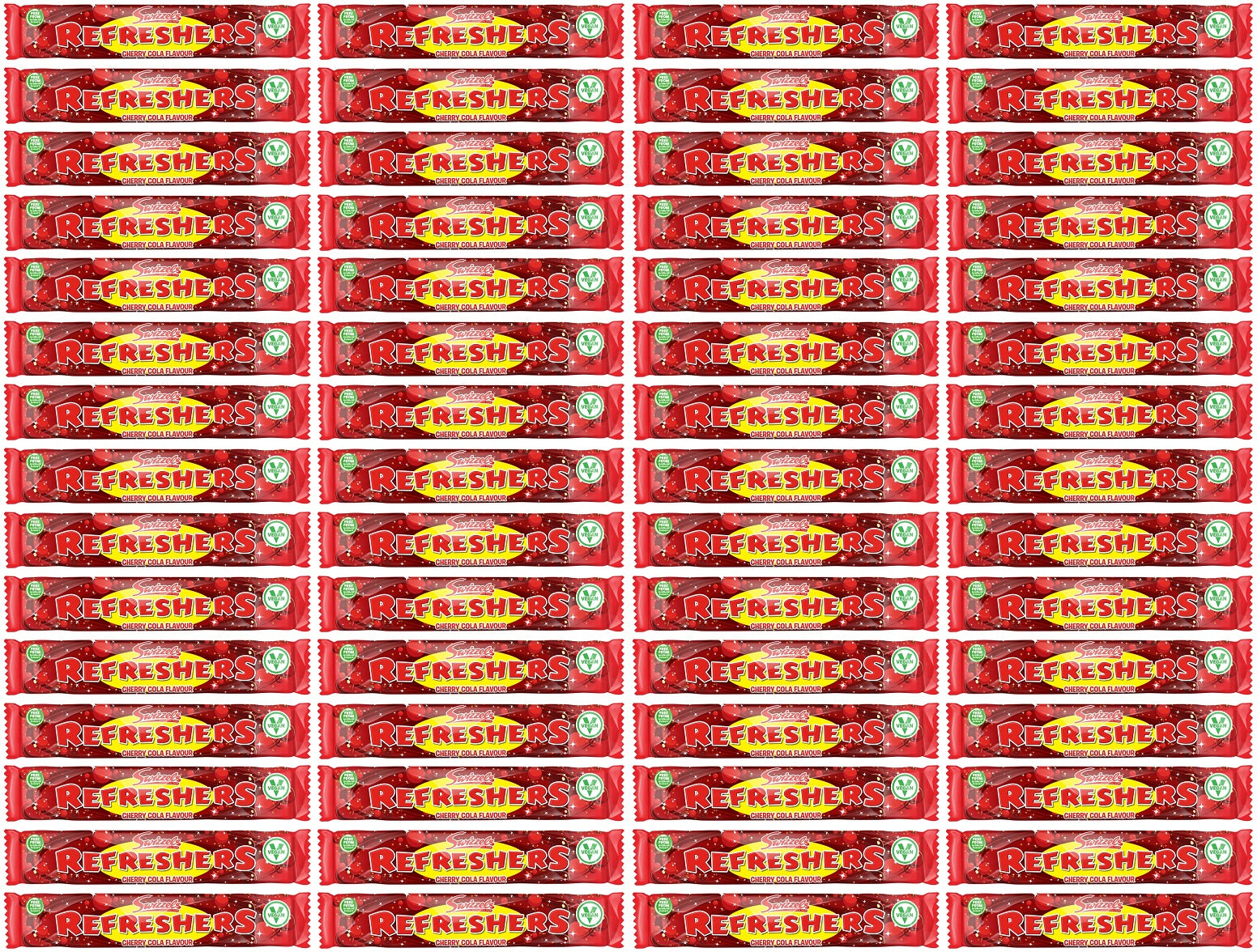 60 x Refreshers Cherry Cola Chew Bar - 18GM